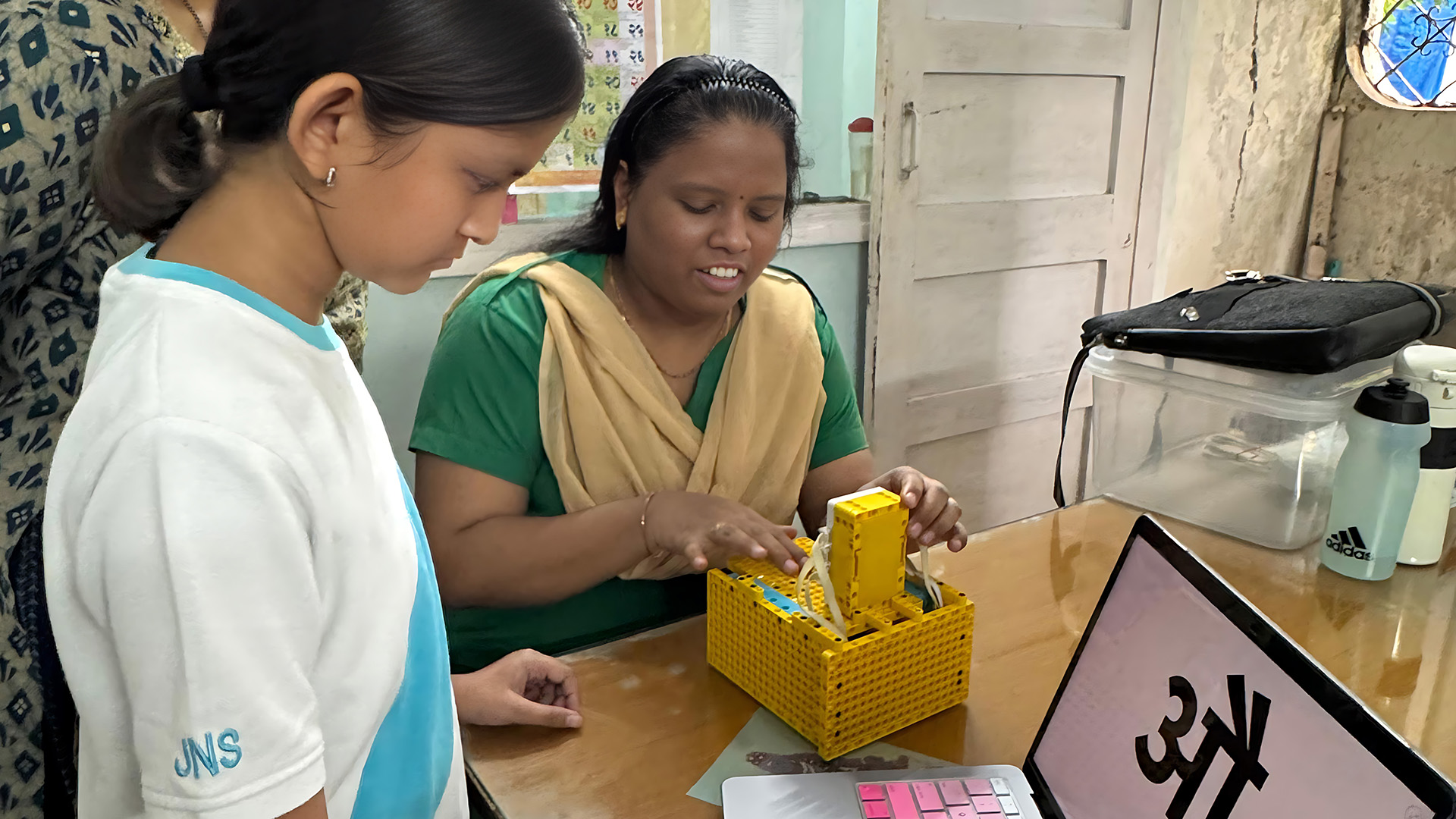 A Testing the braille machine