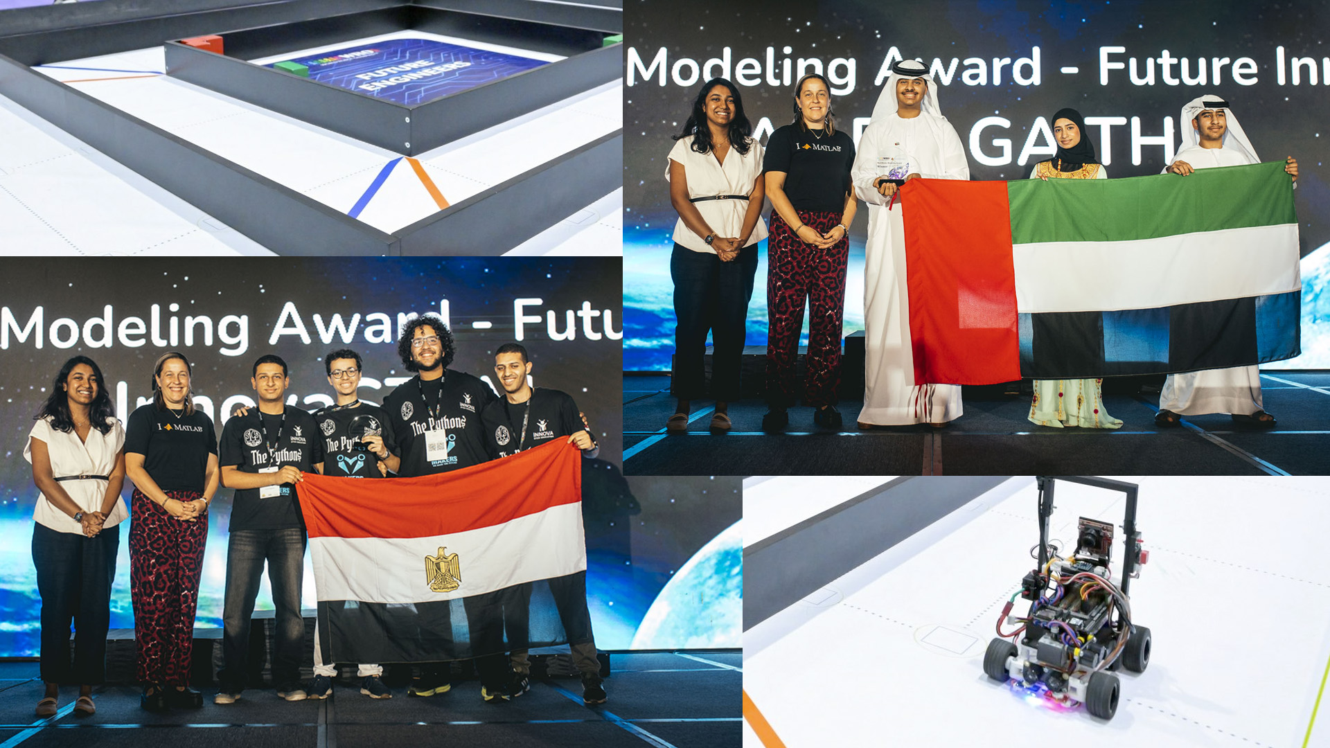 Mathworks Modeling Award collage2