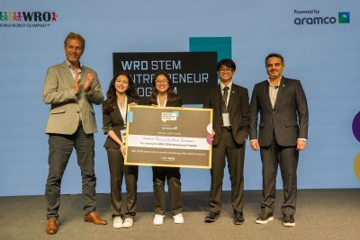 Philippines team Project CARED on stage